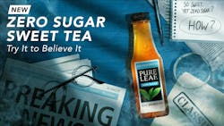 Pure Leaf launches sweet iced tea with zero sugar and zero calories