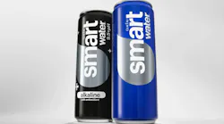 smartwater launches sleekly designed aluminum cans