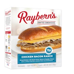 Raybern&apos;s Chicken Bacon Ranch sandwich