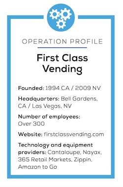 First Class Vending First Class Vending