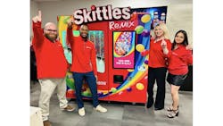Incredivend integrates Intercard&rsquo;s cashless technology into Skittles Remix Kiosk