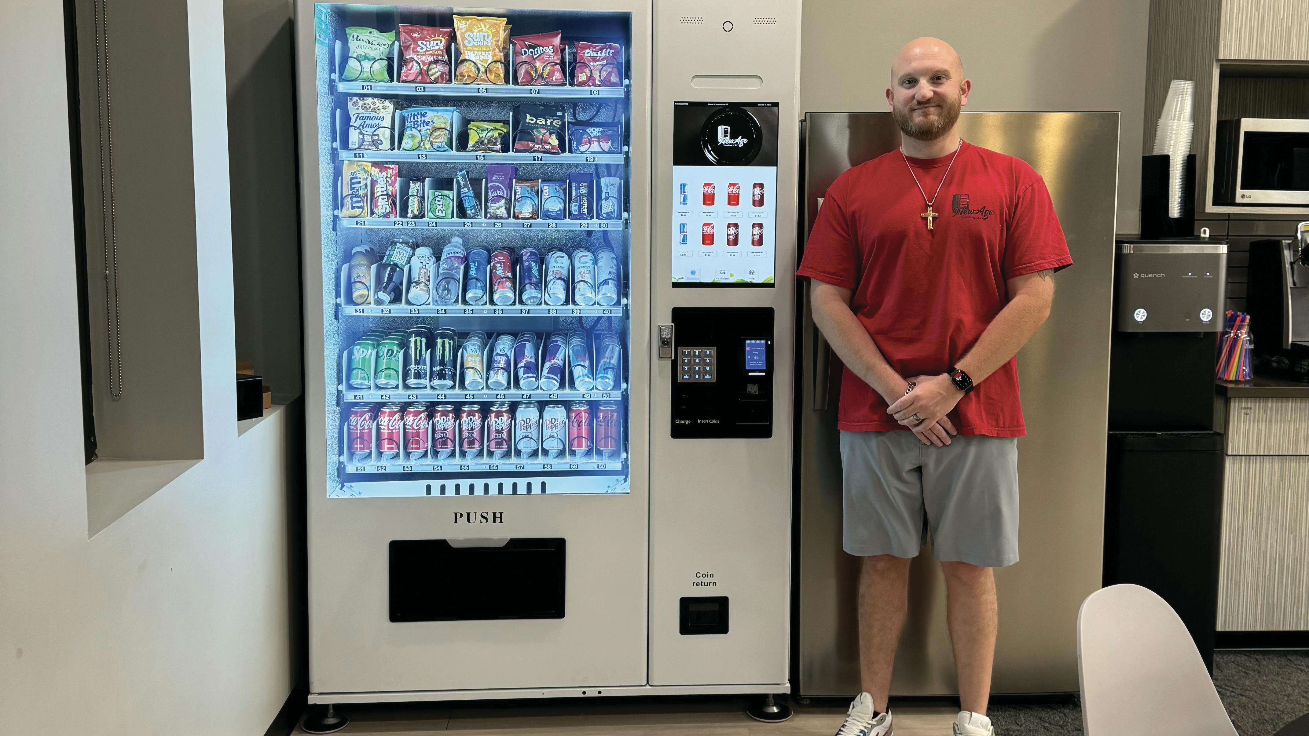 Mike Jamison, founder and CEO, New Age Vending