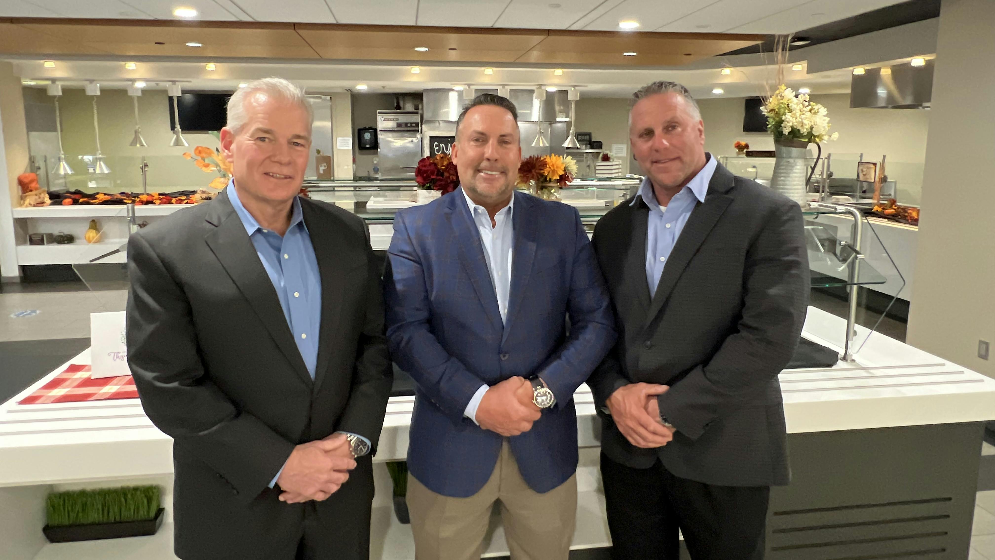 (Left to right): Jim Schweppe, Brian Porembski and Greg Porembski.