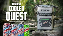 To encourage spending time outdoors, Mtn Dew is giving fans a chance to score exclusive prizes. To encourage spending time outdoors, Mtn Dew is giving fans a chance to score exclusive prizes.
