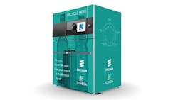 Tomra Collection's reverse vending machines collect, sort and process used beverage containers so they can be reused and recycled back into new bottles and cans. Tomra Collection's reverse vending machines collect, sort and process used beverage containers so they can be reused and recycled back into new bottles and cans.