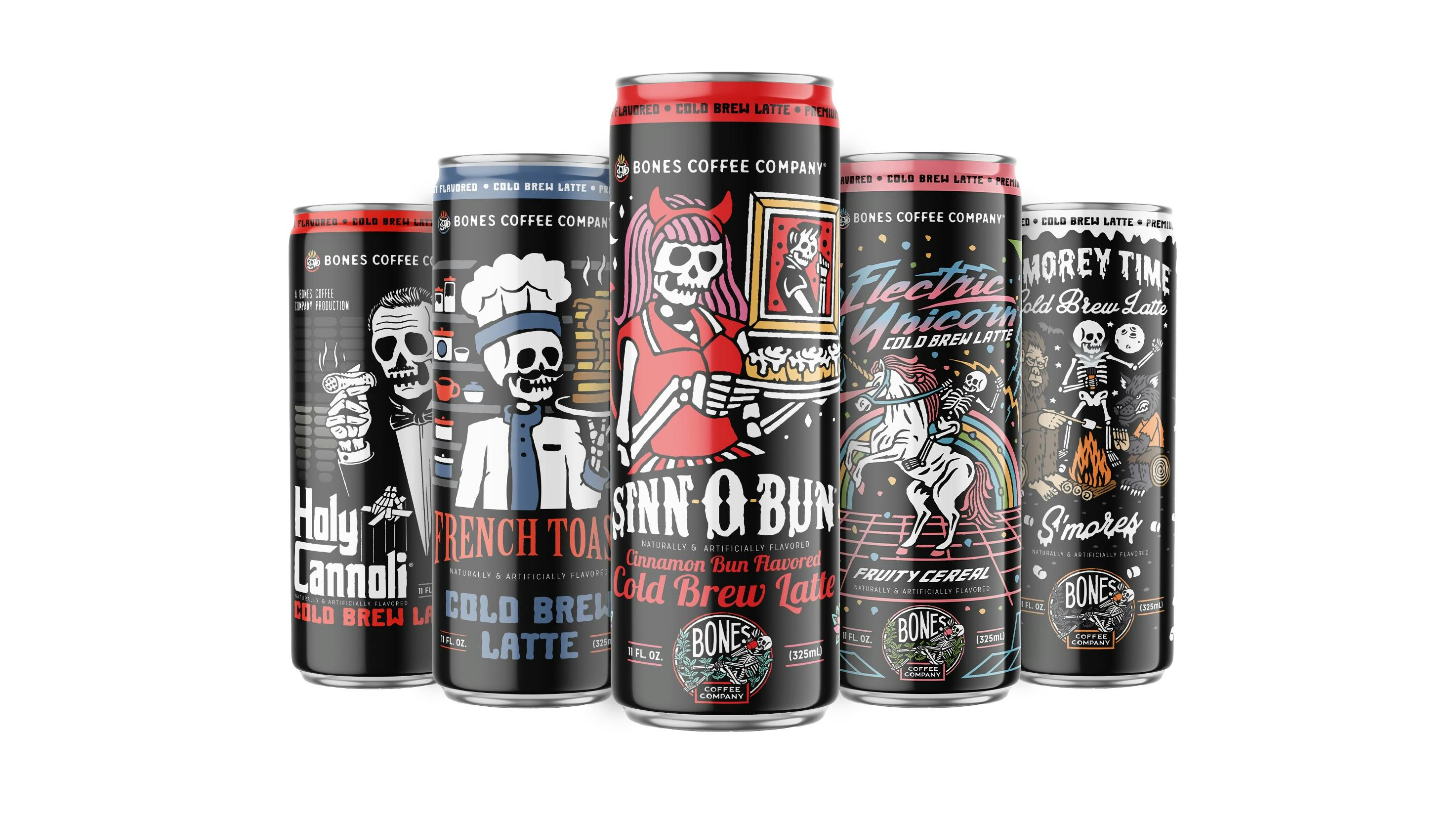 Bones Coffee Company&rsquo;s new ready-to-drink cold brew lattes roll into retail