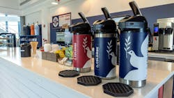 Stowaway Café offers coffee service with La Colombe coffee. Stowaway Café offers coffee service with La Colombe coffee.