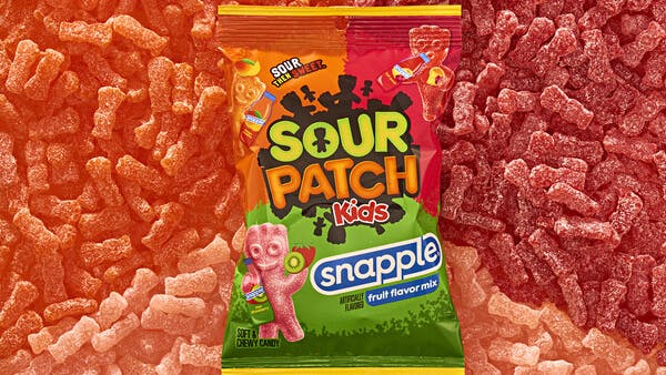 SOUR PATCH KIDS and Snapple brands partner for flavor-packed candy collaboration