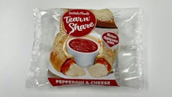 DePalo mini tear and share pizza snack DePalo mini tear and share pizza snack