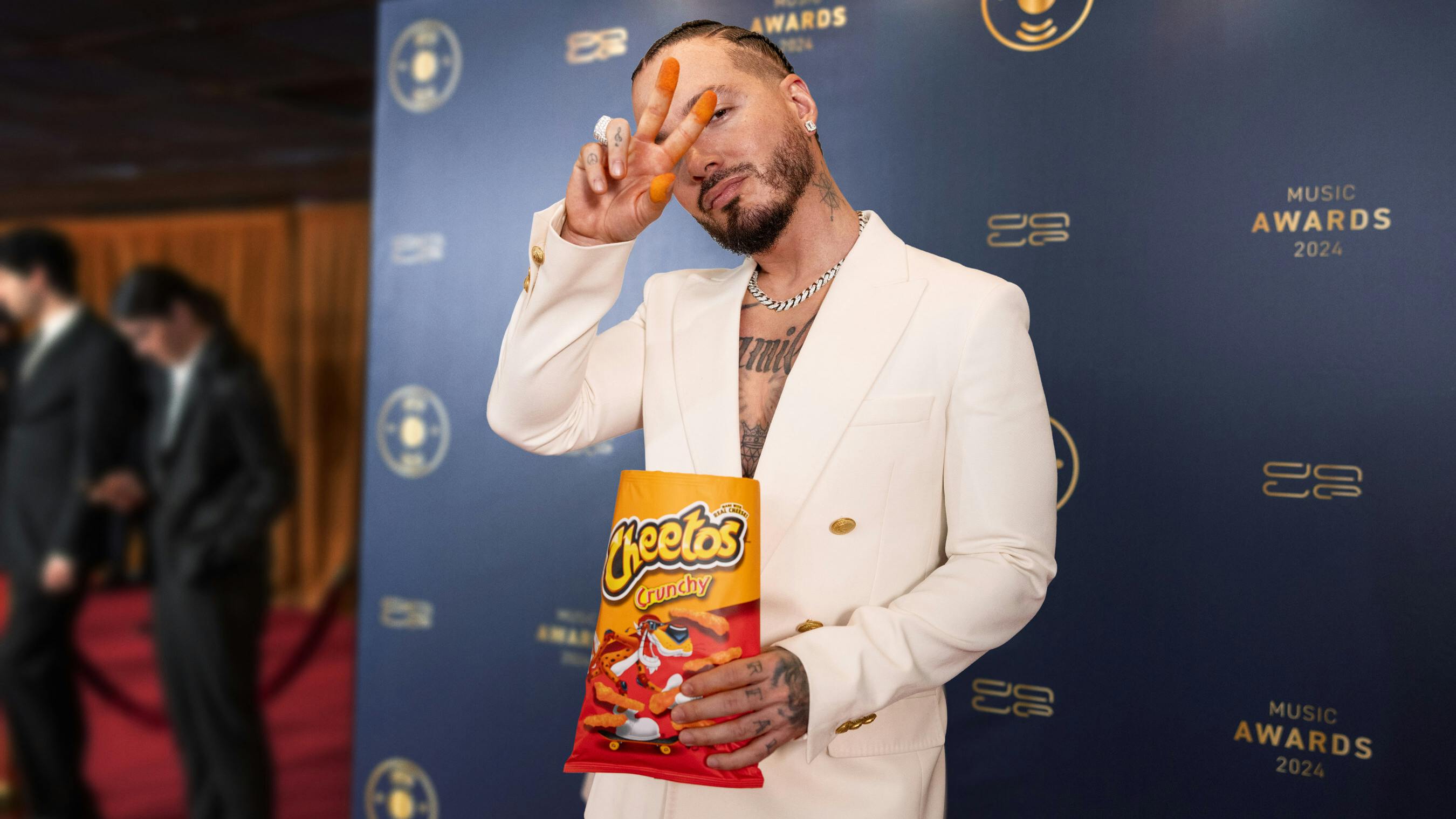 J Balvin and Cheetos