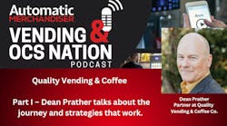 Podcast with Dean Prathter Quality Vending and Coffee Podcast with Dean Prathter Quality Vending and Coffee
