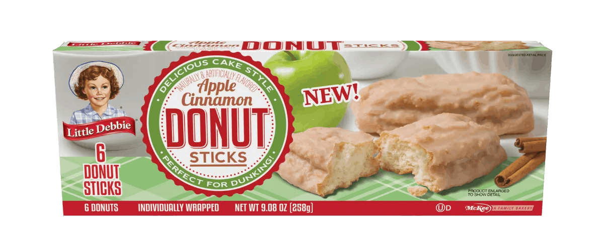 Little Debbie Apple Cinnamon Donut Sticks