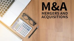 Merger stock image Merger stock image
