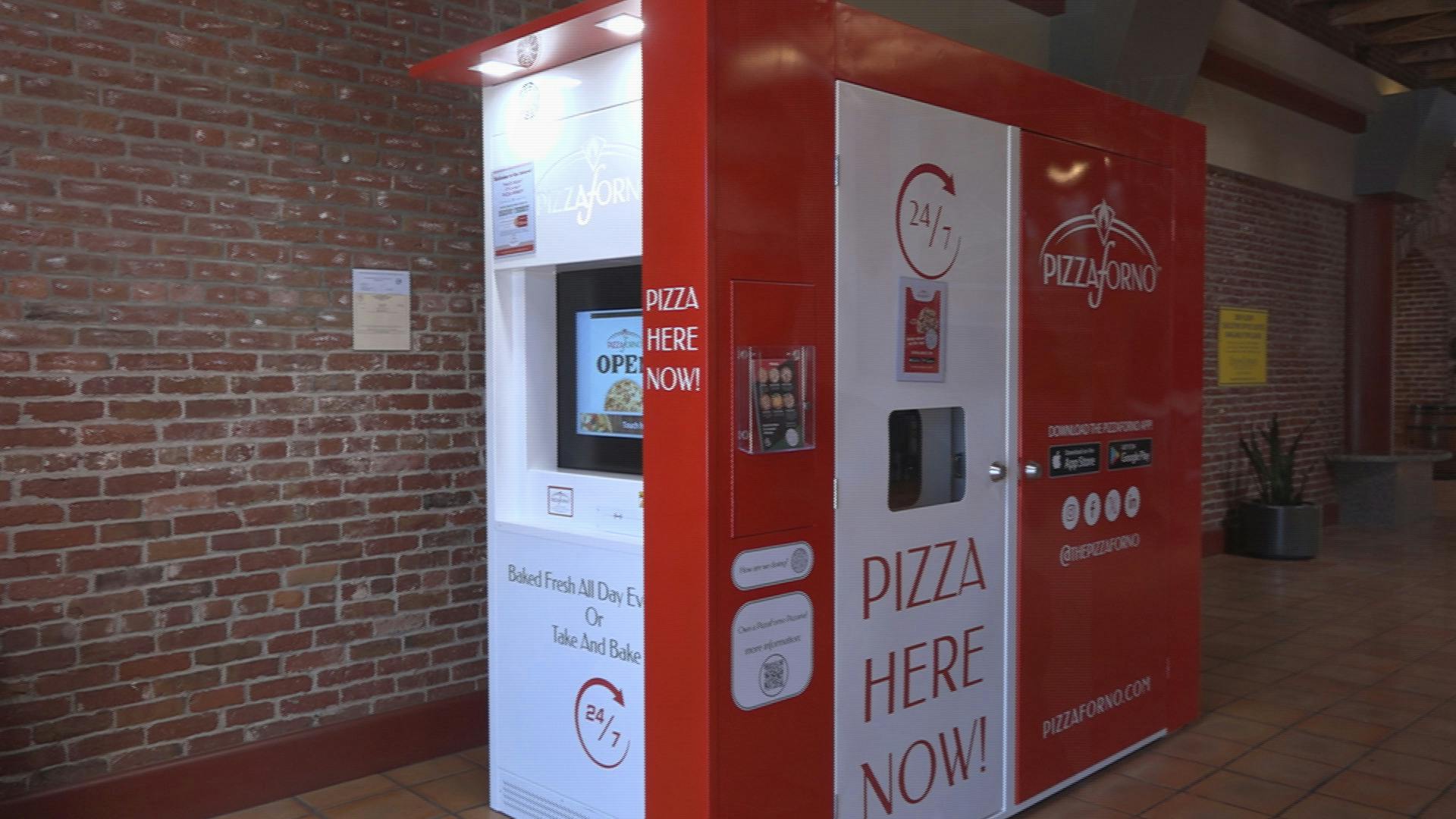 PizzaForno installed its first automated vending machine in Sacramento County at Nimbus Winery in Rancho Cordova on Tuesday, June 28, 2024.