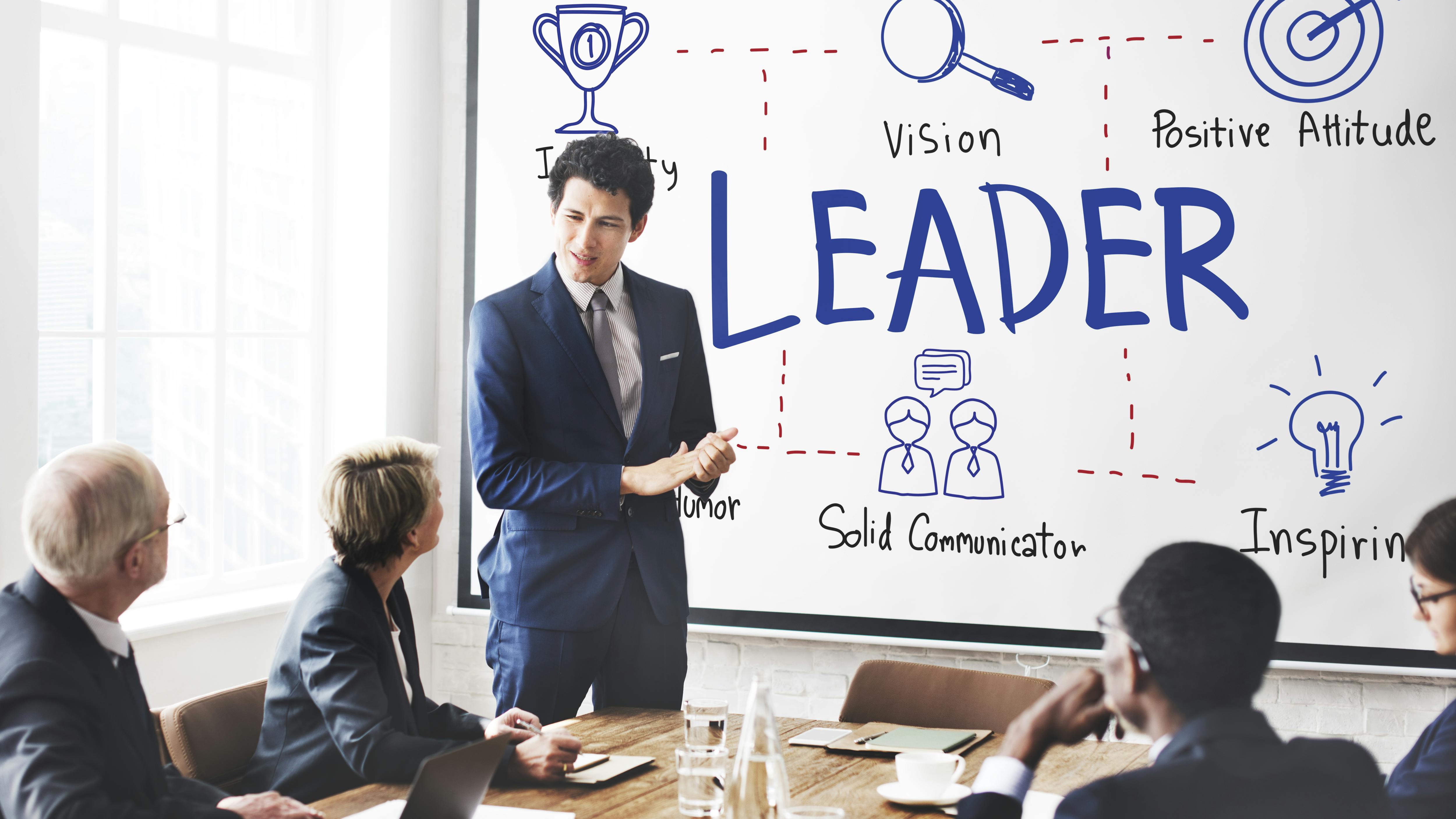 Leaders boss stock image Freepik
