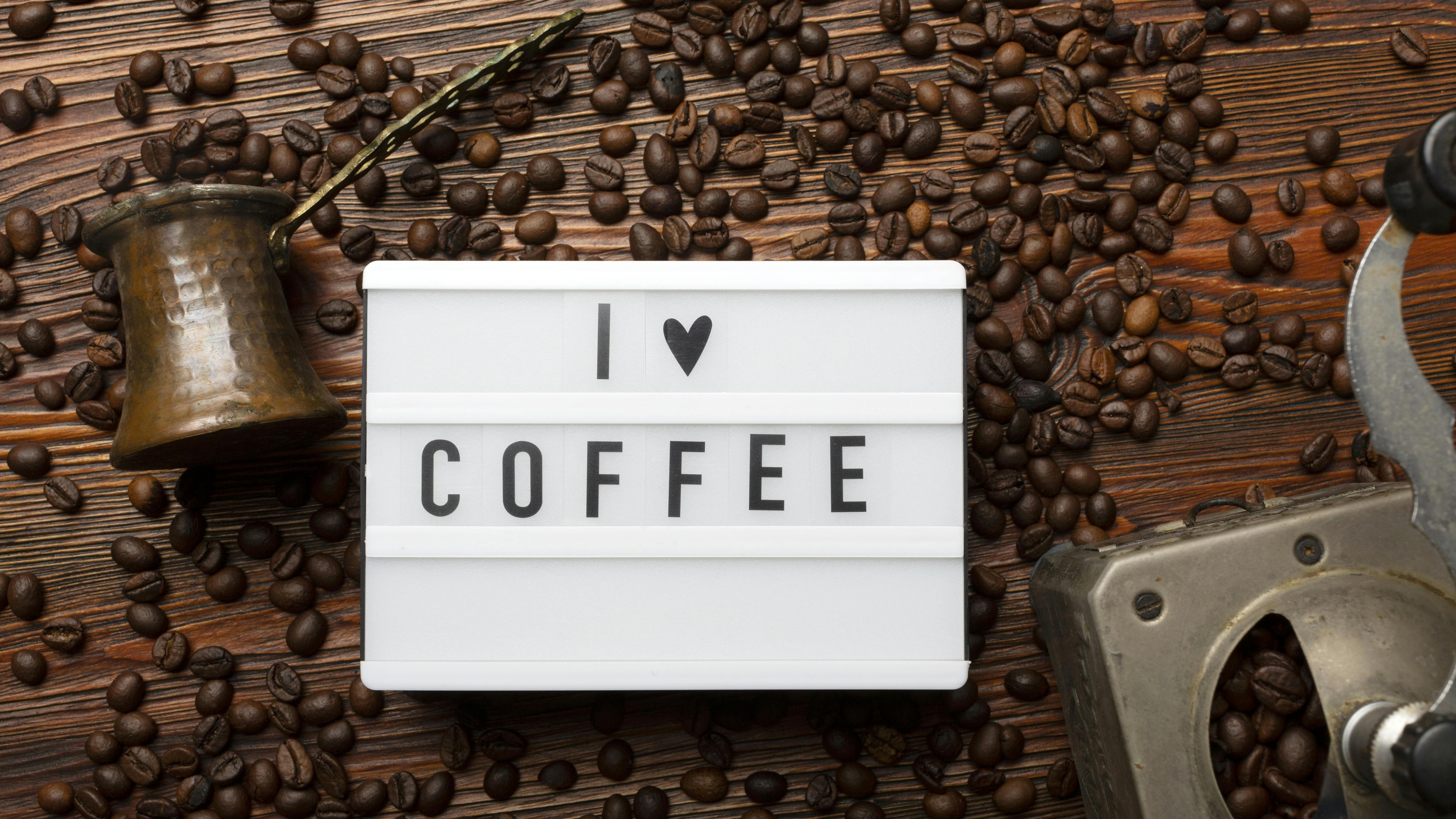 freepik I Love Coffee