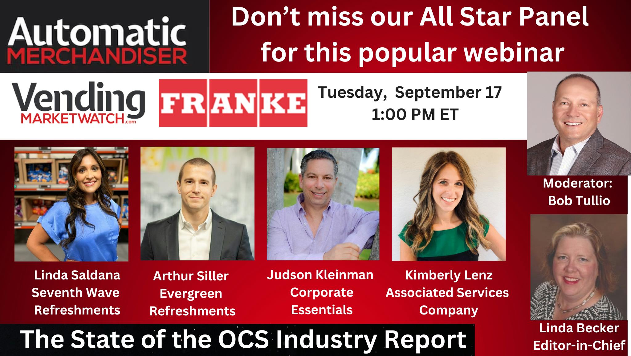 State of the Coffee Industry webinar sponsored by Franke