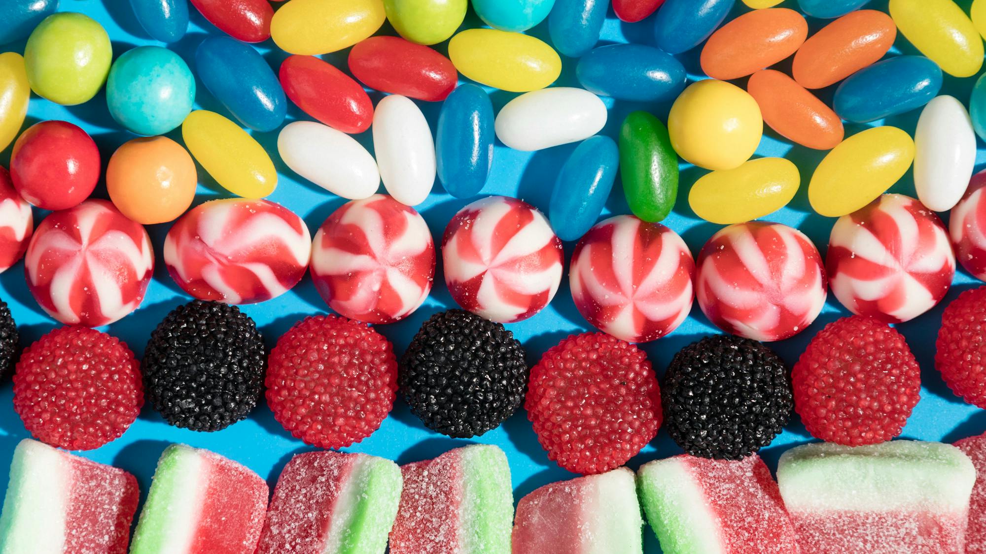 sweet colorful candies