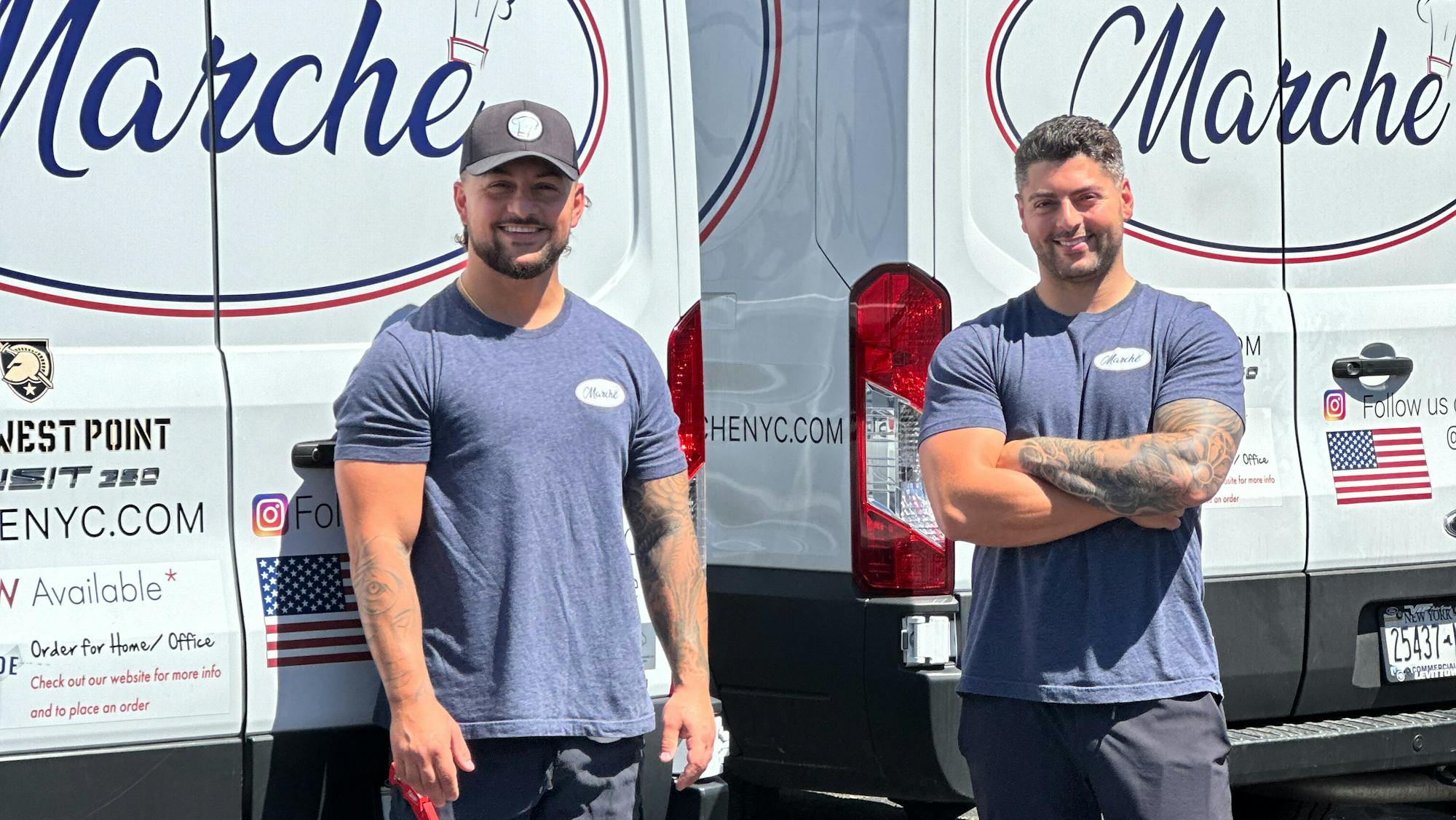 Brandon Mandile (left) and Billy Mandile (right) launched March&eacute; in 2019 and have achieved 300% sales growth year-over-year without a sales team.