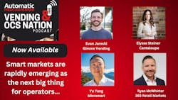 Smart markets provide benefits for vending operators podcast cover image Smart markets provide benefits for vending operators podcast cover image