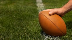 american football on field american football on field