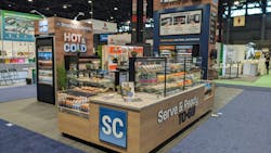 At the National Restaurant Association Show, Structural Concepts unveiled its Fresh Café, a replica of a traditional quick-serve restaurant. At the National Restaurant Association Show, Structural Concepts unveiled its Fresh Café, a replica of a traditional quick-serve restaurant.