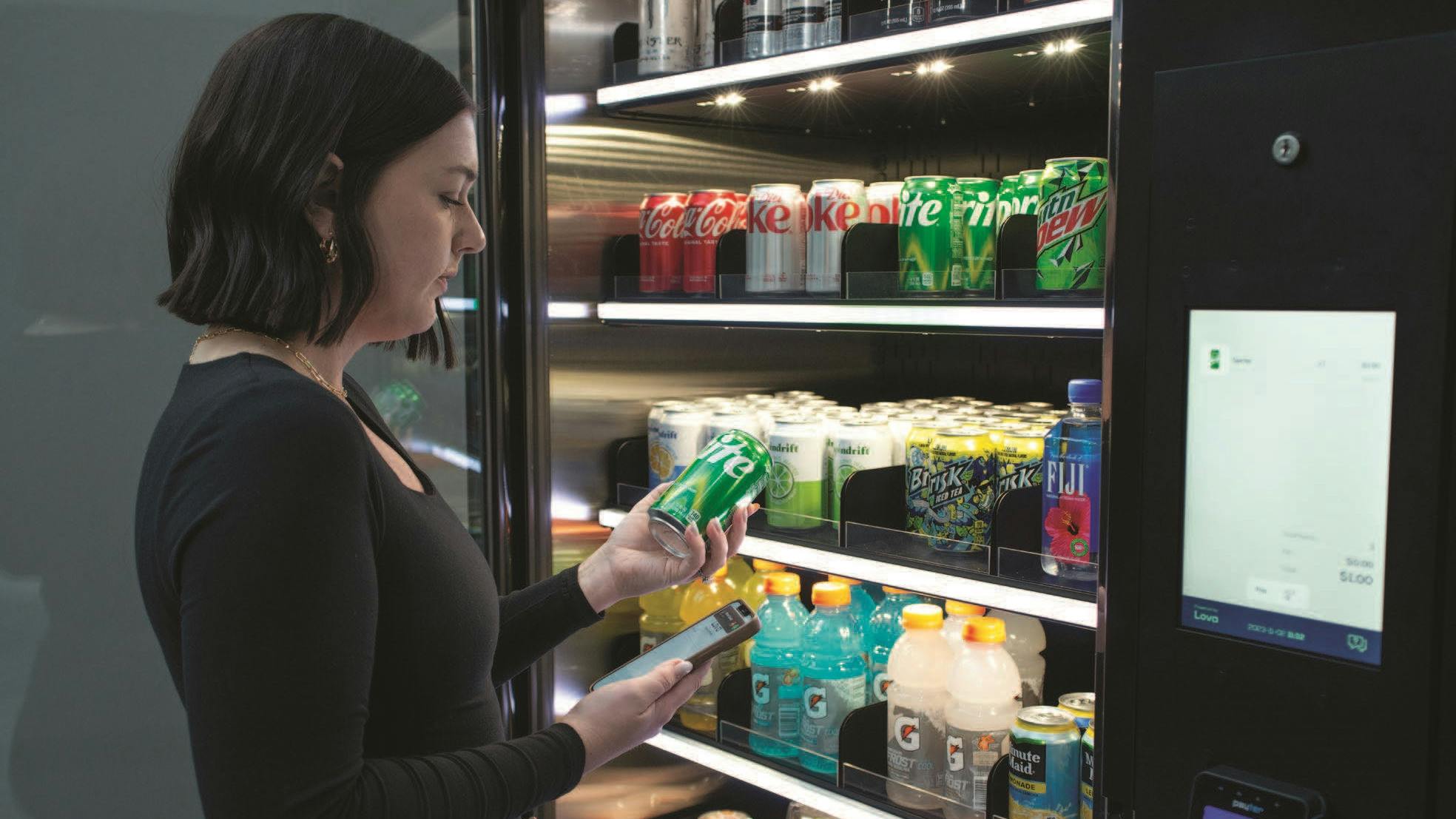 For its Autonomous Retail Merchandiser (ARM), Structural Concepts has teamed up with Cantaloupe Inc. as its payment processing system.