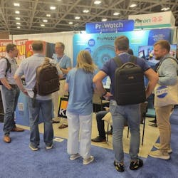 Operators filled ProWatch Solutions' booth at NAMA in May within minutes after the exhibit floor opened to learn about the AI-driven theft-prevention technology. Operators filled ProWatch Solutions' booth at NAMA in May within minutes after the exhibit floor opened to learn about the AI-driven theft-prevention technology.