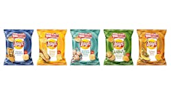 Lay's brought back 5 flavor finalists for a limited-time as it kicks off its Do Us a Flavor contest. Lay's brought back 5 flavor finalists for a limited-time as it kicks off its Do Us a Flavor contest.