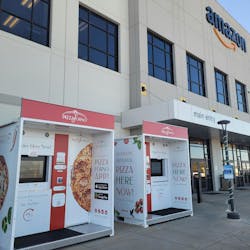 As part of a 40-unit development deal, PizzaForno has added units at the Amazon Distribution Center in Grand Rapids. As part of a 40-unit development deal, PizzaForno has added units at the Amazon Distribution Center in Grand Rapids.