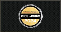 2024 Pros to Know awards from Automatic Merchandiser 2024 Pros to Know awards from Automatic Merchandiser