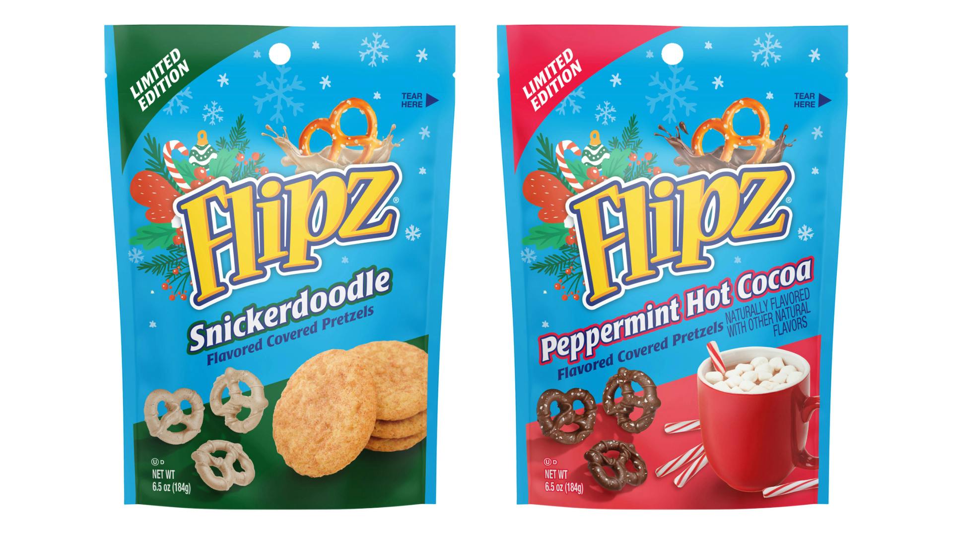 Flipz pretzels from pladis Americas