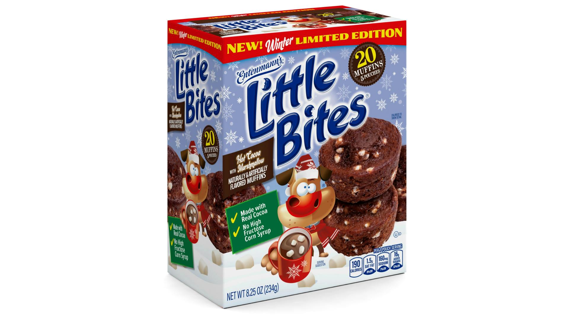Little Bites Hot Cocoa with Marshmallow Muffins