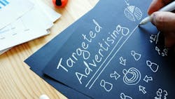 Targeted advertising stock image Targeted advertising stock image