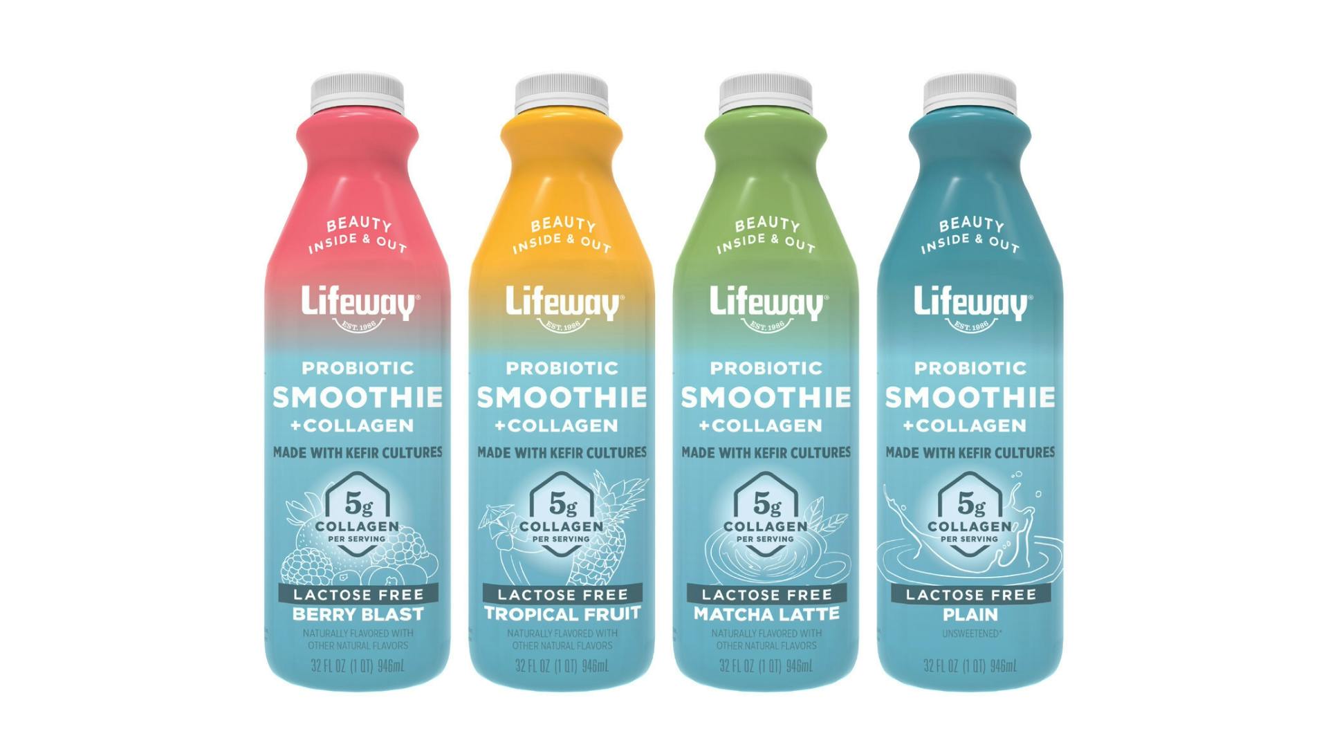 Lifeway Foods Probiotic Smoothie plus collagen