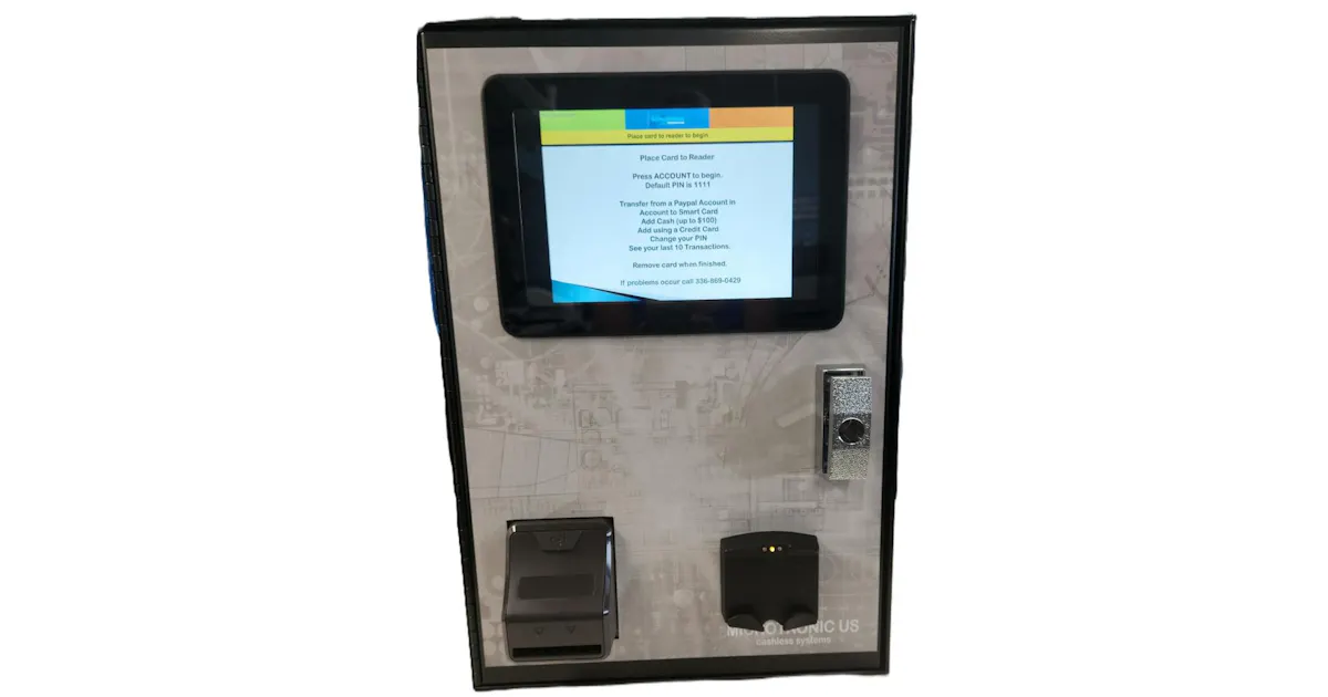 Coinless Detention kiosk enables coinless, cashless vending | Vending Market Watch