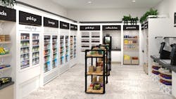 Cashless payments are a hallmark of the Food Hives that Sodexo is installing on campuses. Cashless payments are a hallmark of the Food Hives that Sodexo is installing on campuses.