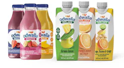 Grupo Jumex Odwalla juice and smoothie bottles