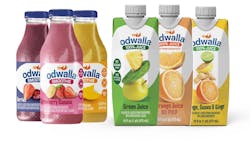 Grupo Jumex Odwalla juice and smoothie bottles Grupo Jumex Odwalla juice and smoothie bottles
