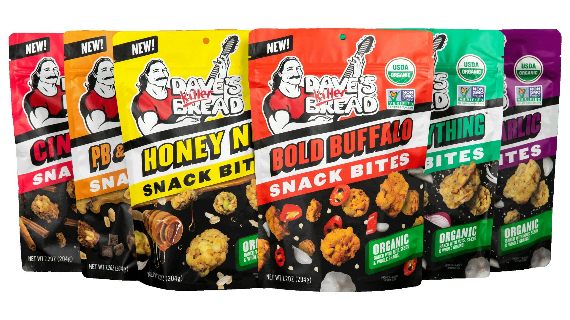 Dave's Killer Bread Flower Foods Organic Snack Bites