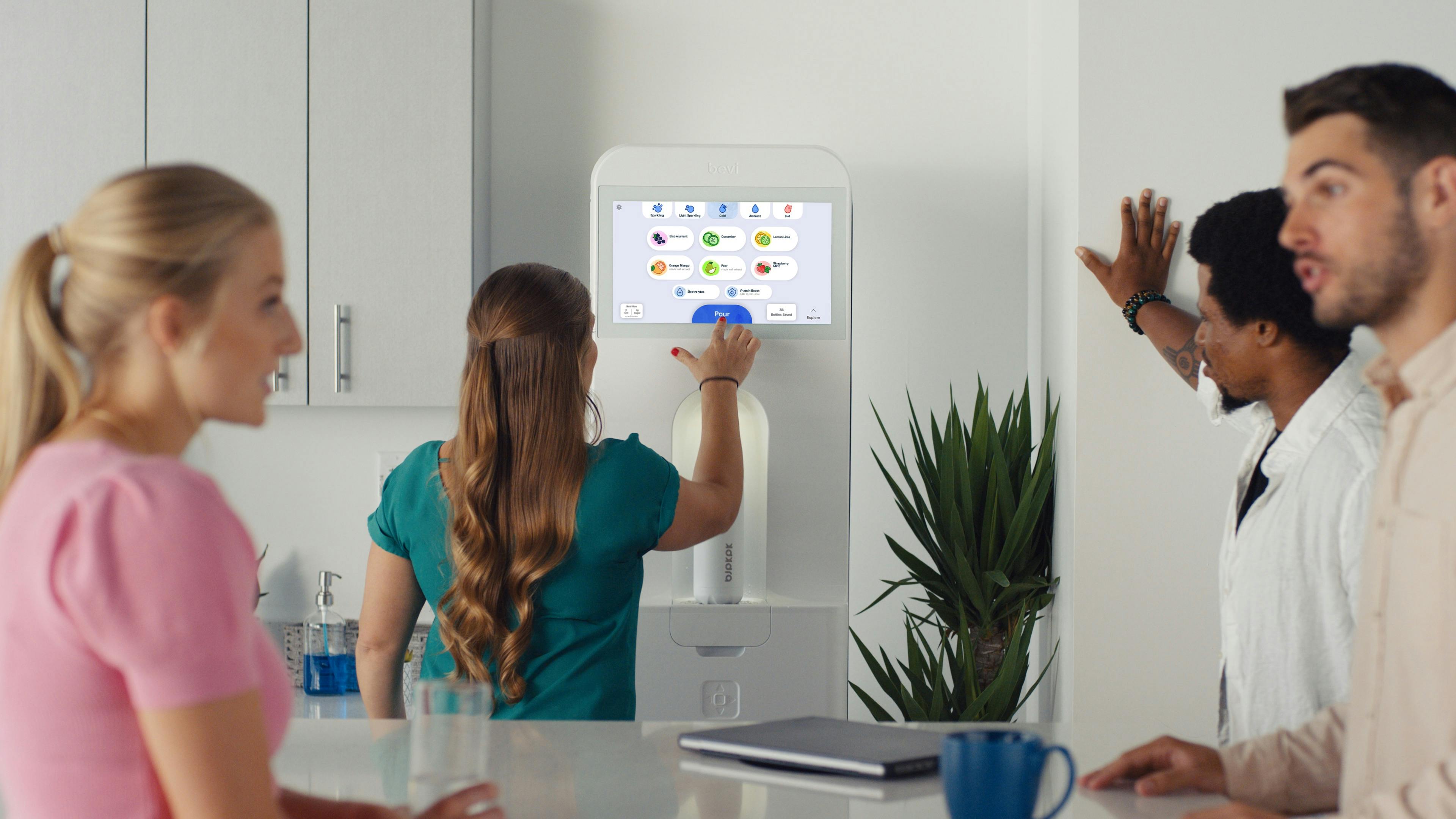 Bevi standup cooler in UK