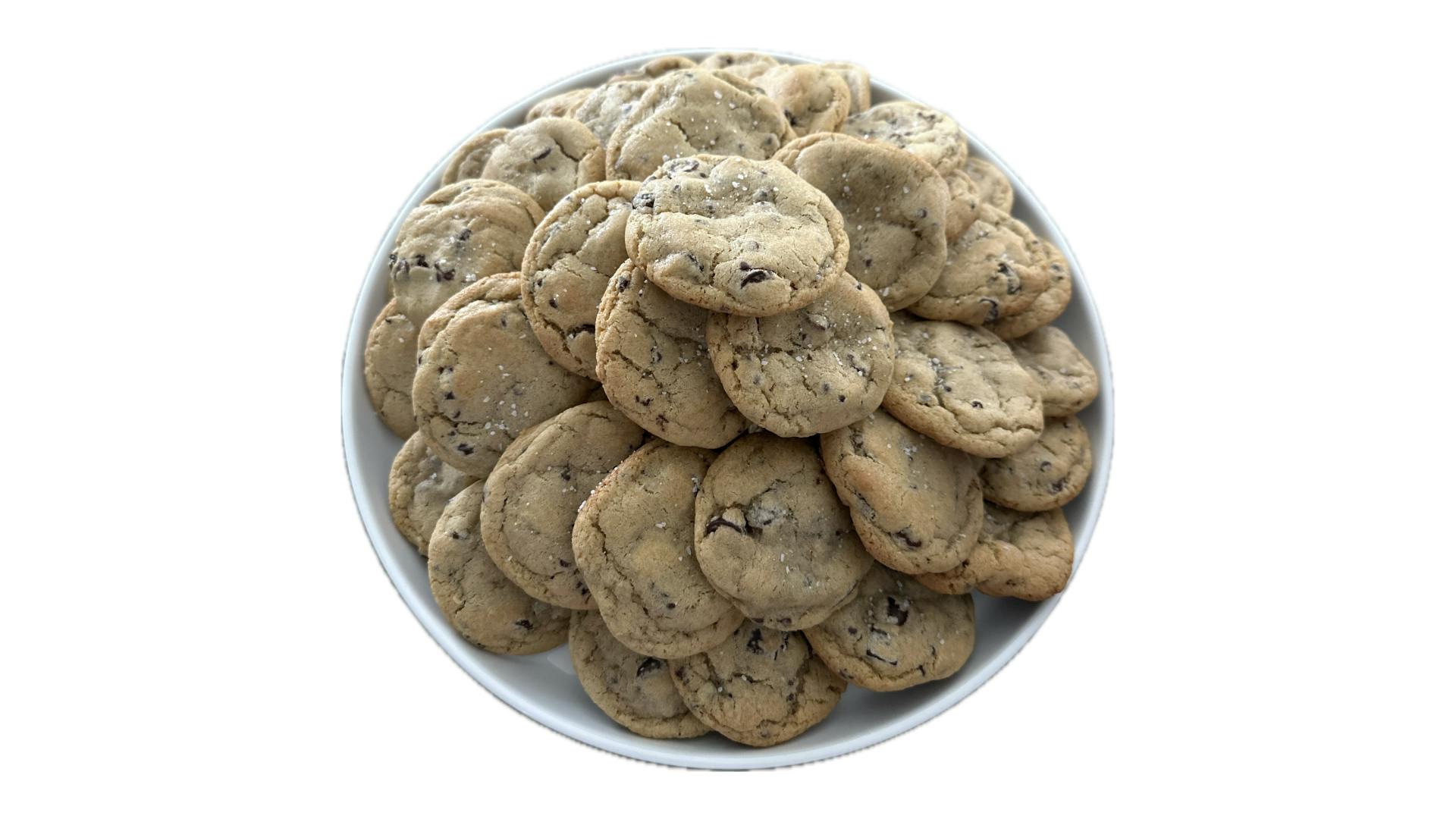 Salted chocolate chip cookies from Cookie Boss