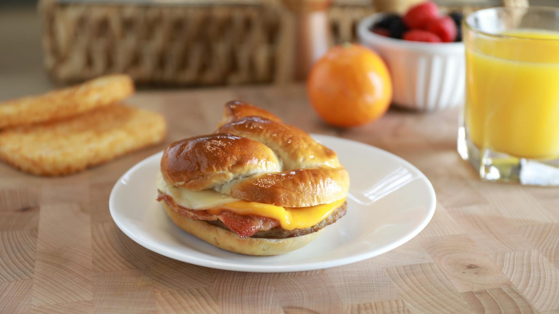 Grand Prairie Foods Pretzel Double Stack