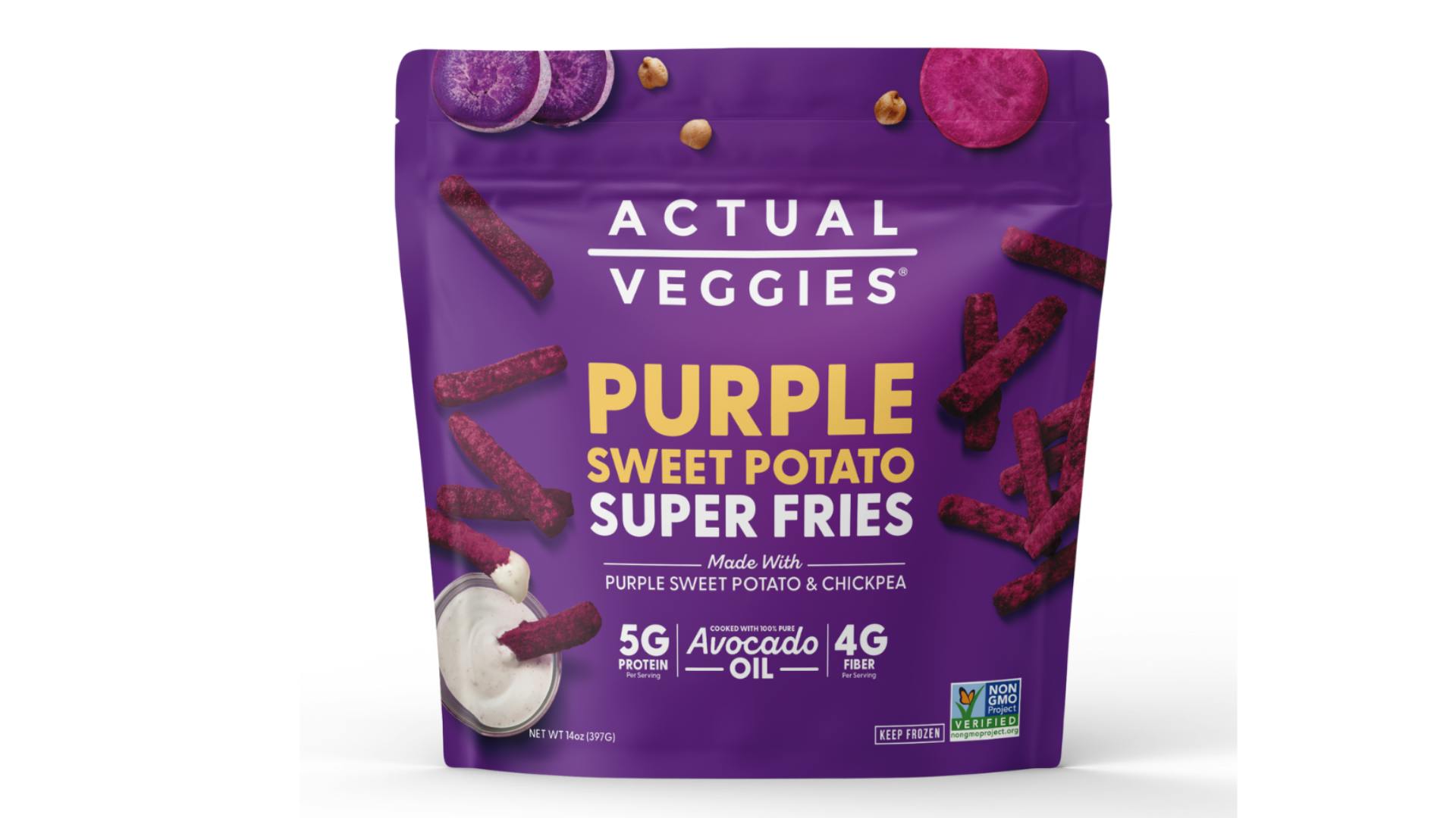Actual Veggies Purple Sweet Potato Super Fries