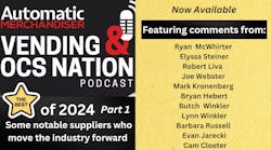 Podcast: Suppliers who fuel innovation and drive the convenience and refreshments industry forward | Vending & OCS Nation Podcast: Suppliers who fuel innovation and drive the convenience and refreshments industry forward | Vending & OCS Nation