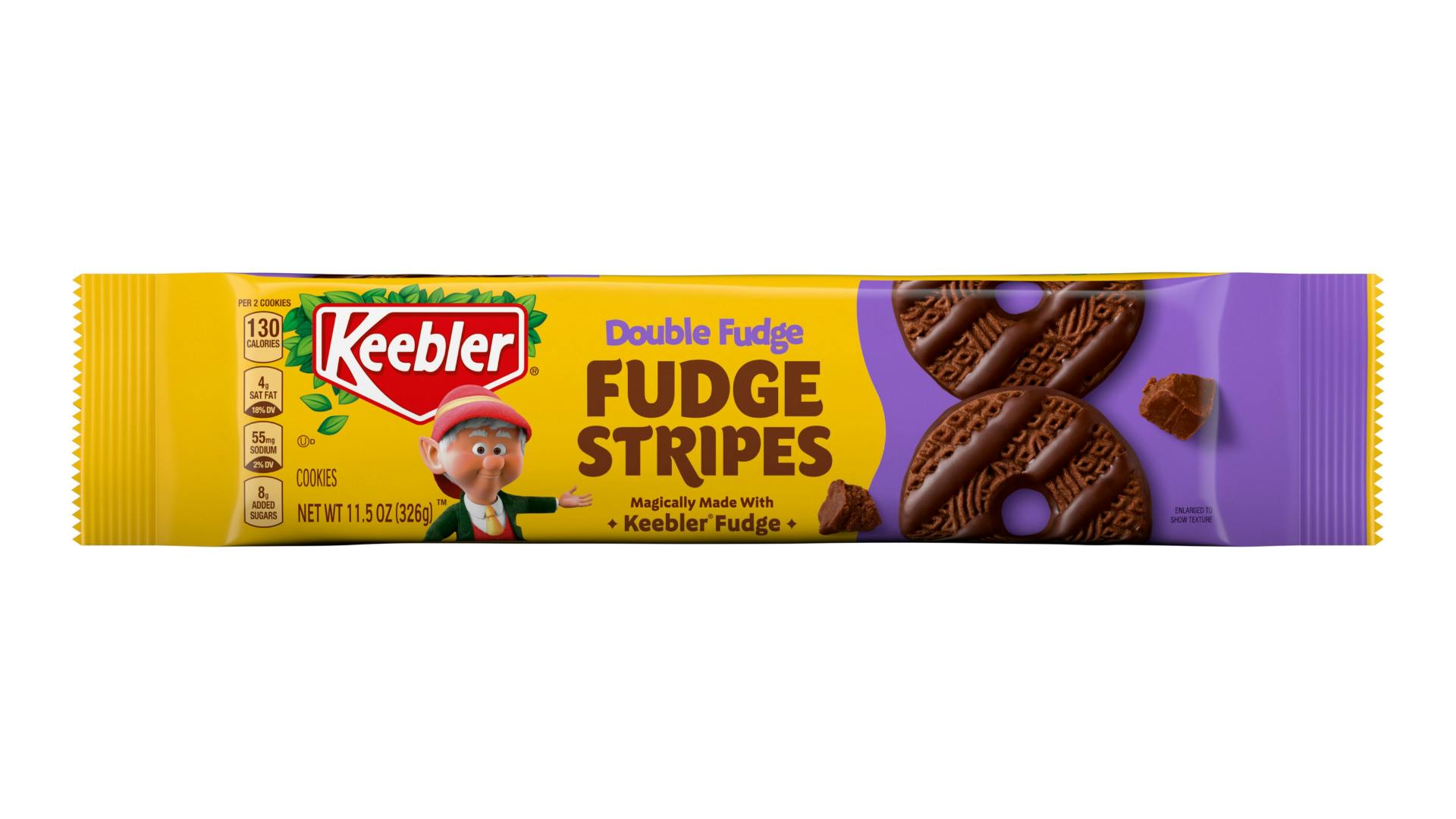 Ferrero adds Keebler Double Fudge Strips double chocolate cookies