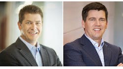 Hormel’s Mark Ourada (left) will retire, and David Weber (right) will succeed him as vice president of the food service business segment. Hormel’s Mark Ourada (left) will retire, and David Weber (right) will succeed him as vice president of the food service business segment.