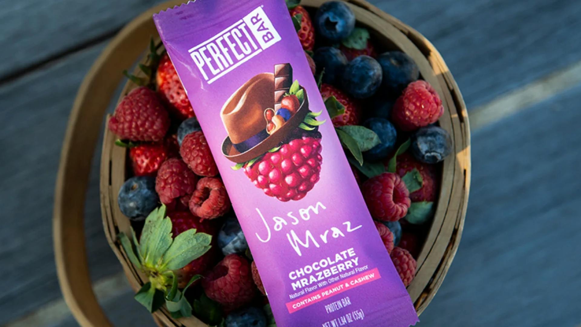 Jason Mraz-inspired LTO refrigerated protein bar from Perfect Snacks debuts