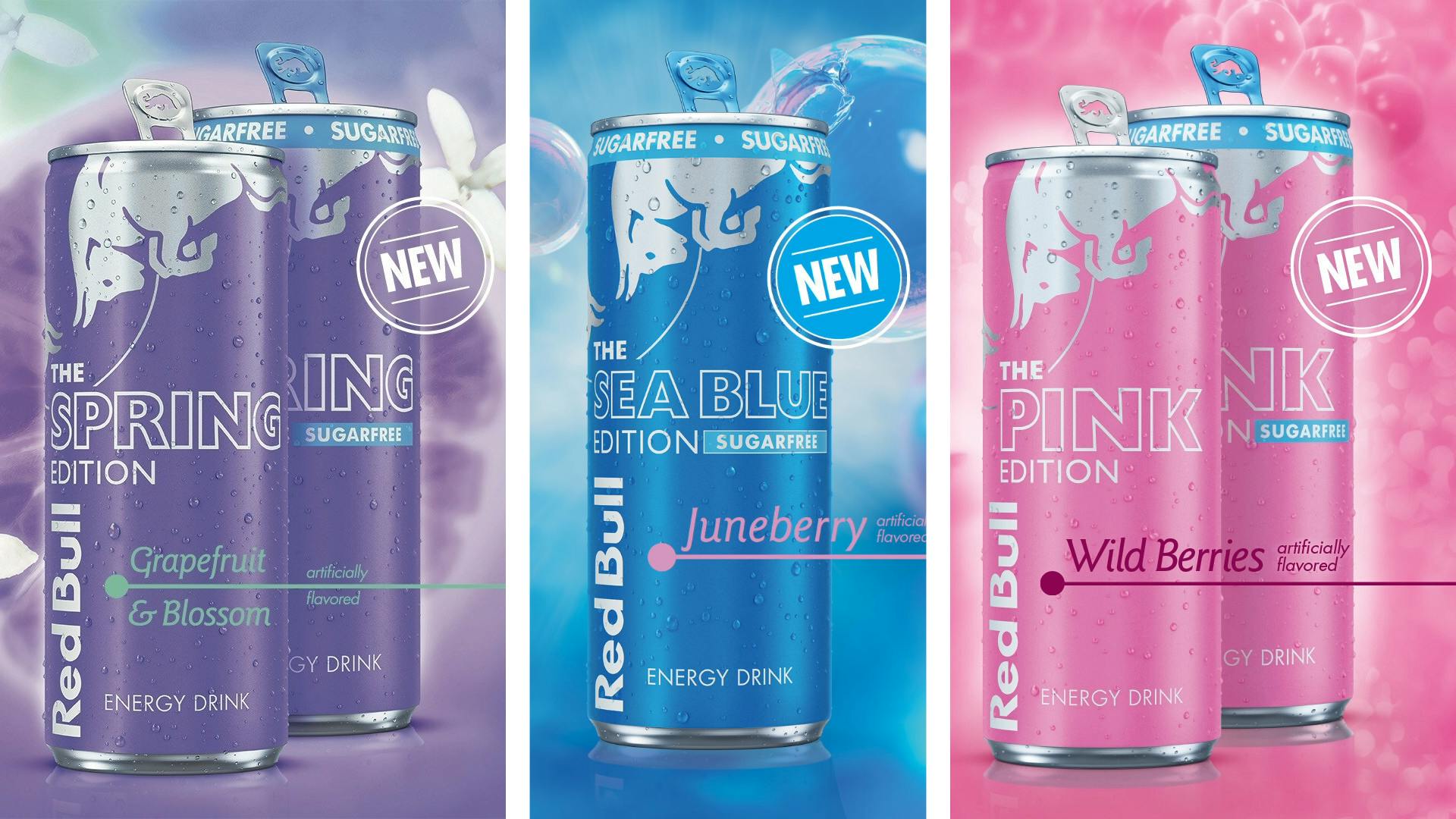 Red Bull debuts LTO flavors, including a first-tme U.S. Spring Edition