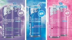 Red Bull debuts LTO flavors, including a first-tme U.S. Spring Edition Red Bull debuts LTO flavors, including a first-tme U.S. Spring Edition